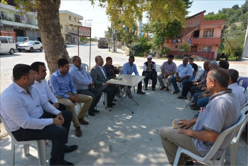 Mahalleye ´seçim teşekkürü´ ziyareti