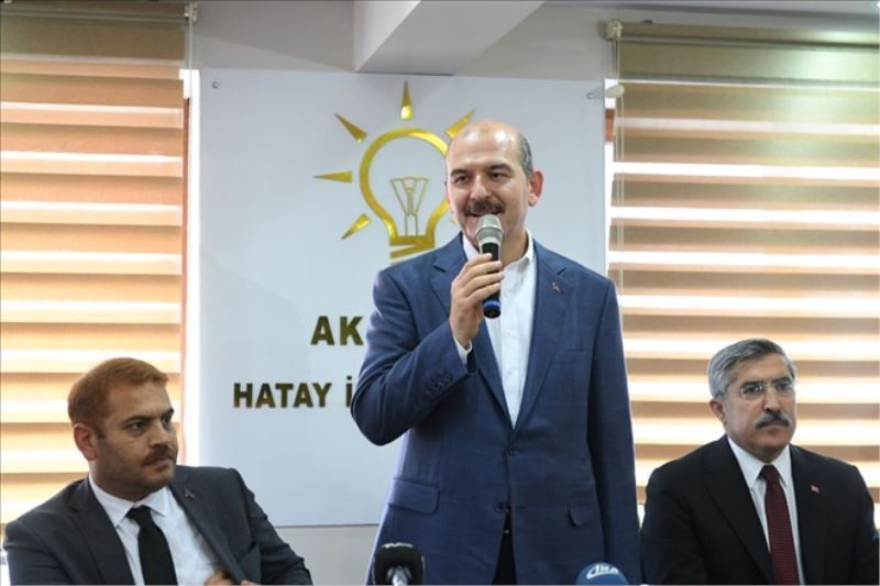 İçişleri Bakanı Soylu, Hatay´da