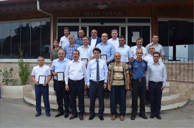 TSK Güçlendirme Vakfına desteğe madalya