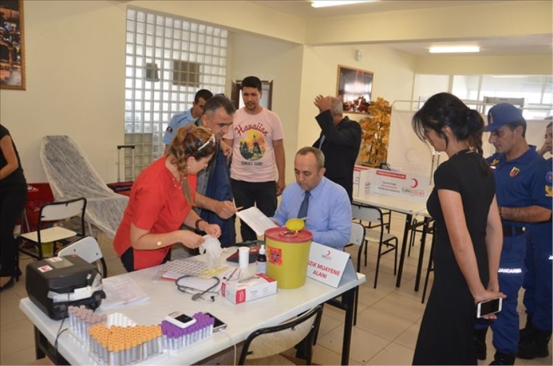 Cezaevinde kan bağışı