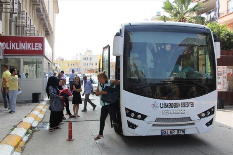 Hastanelerarası ücretsiz otobüs