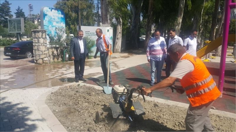Başkanın mahalle ziyareti