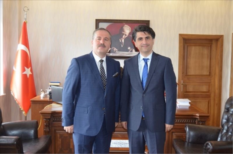 Yargıtay üyesinin kaymakam ziyareti
