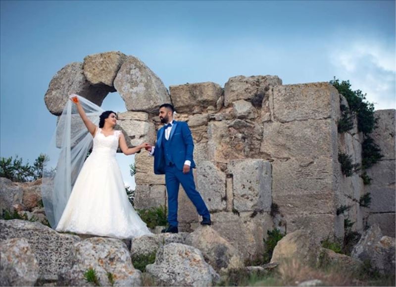 Çiftlerin fotoğraf adresi; tarihsel mekanlar