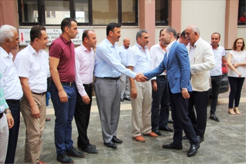 Milletvekilinin belediye ziyareti