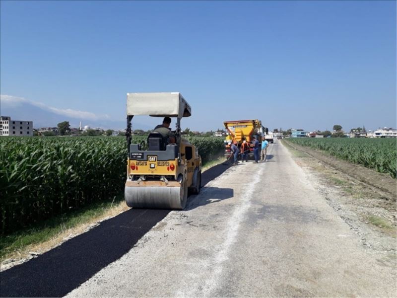 Antakya´da belediyenin yol çalışması