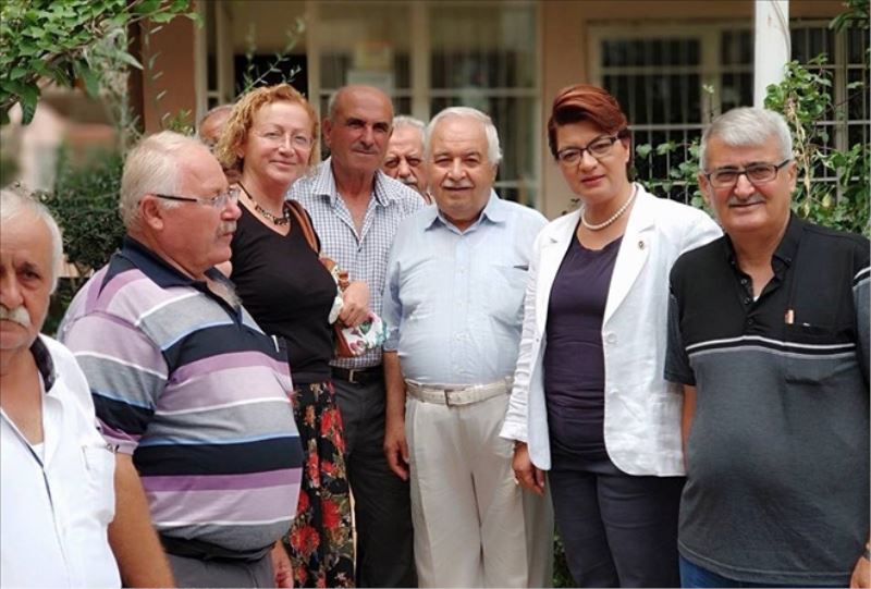 Milletvekili Şahin´in muhtar ziyareti