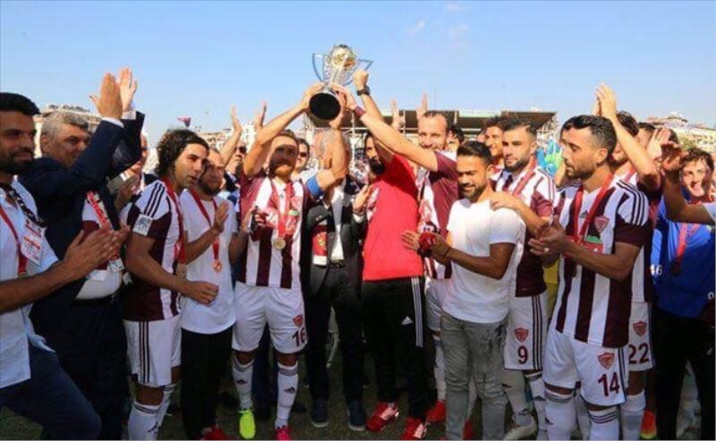 Hatayspor şampiyonluk kupasını aldı