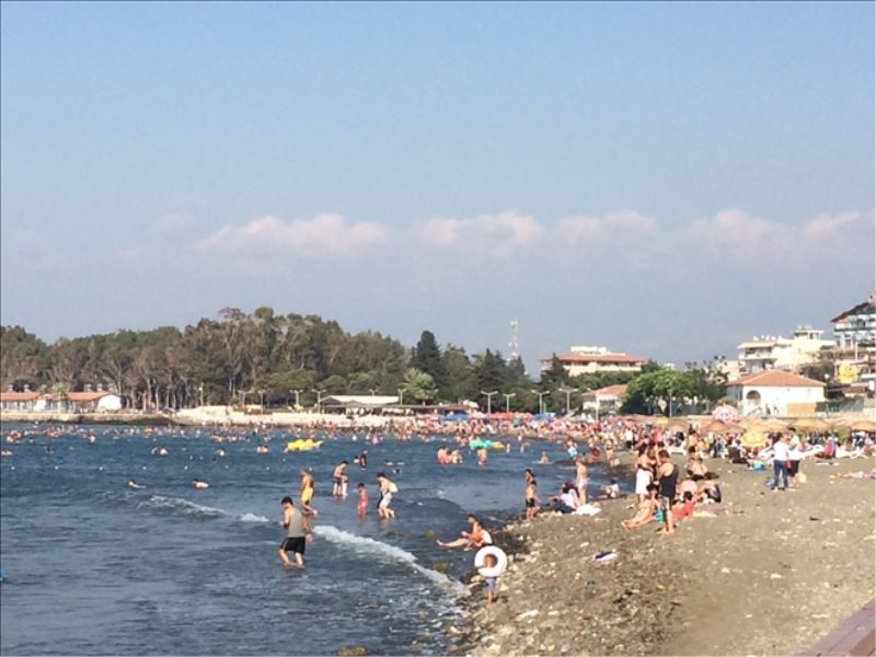 Plajlar doldu