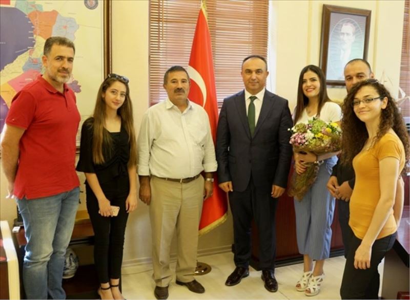 MHP heyetinin kaymakam ziyareti