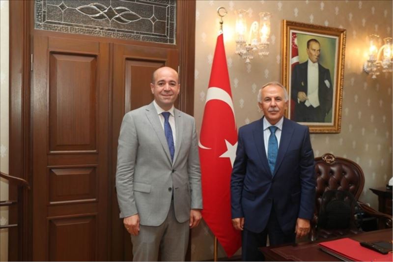 Kaymakamların valiye veda ziyareti
