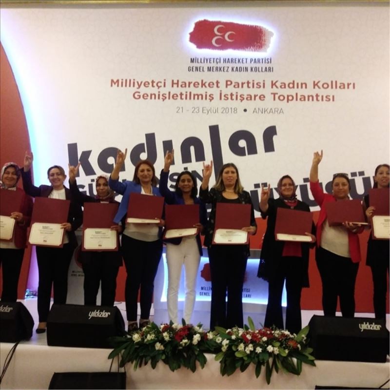 MHP´li kadınların istişare toplantısı
