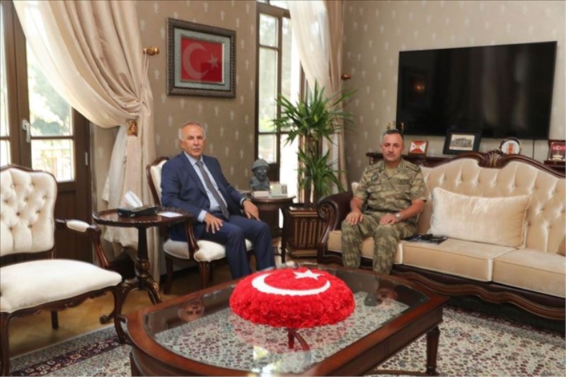 Tuğgeneral Kılınç´ın vali ziyareti