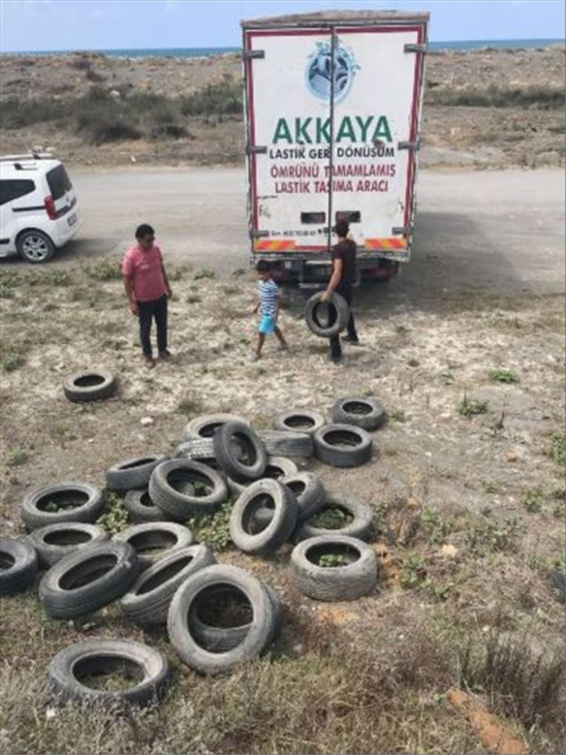 Lastiklerin ´geri dönüşümü´ sürüyor