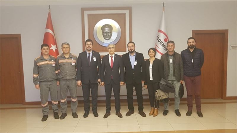 Makina mühendislerinden kutlama ziyareti