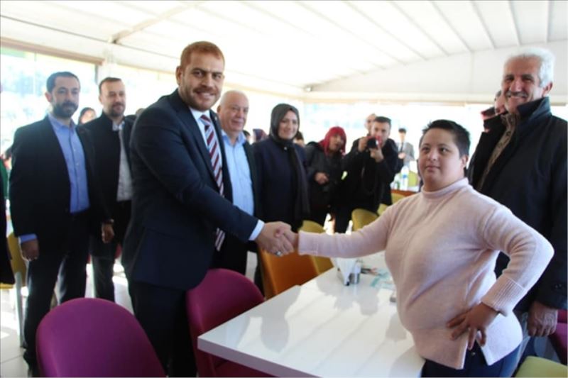 AKP HBB adayı Güler´den ´down´ ziyareti