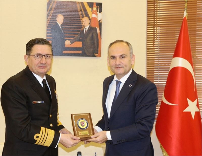 Komutanın İskenderun ziyareti