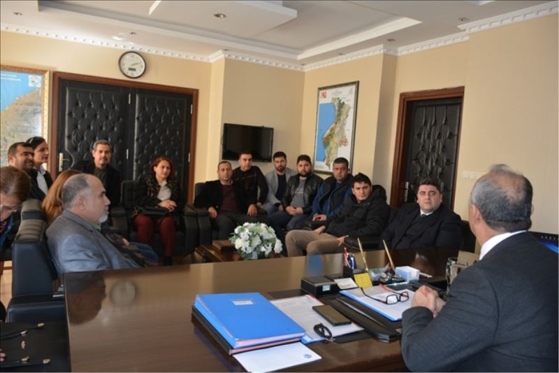 Dernekten belediye ziyareti