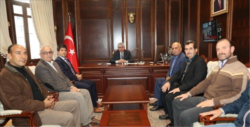 Valiye nezaket ziyaretleri sürüyor