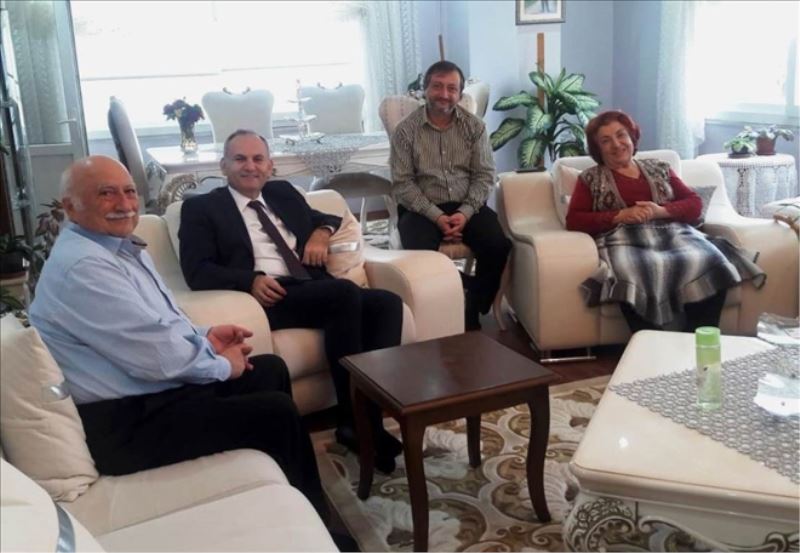Kaymakamdan şehit ailelerine ziyaret