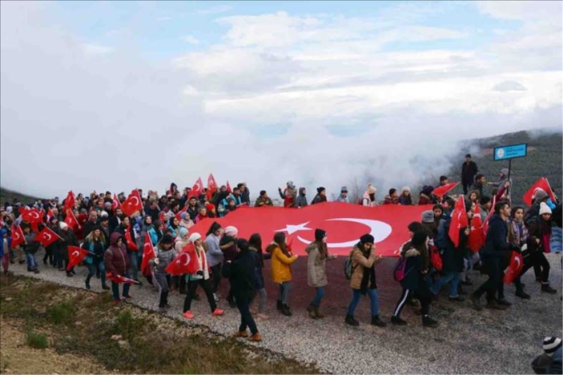 Sarıkamış´ı anma yürüyüşü