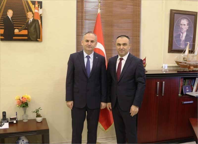 Vali Soytürk´ün kaymakam ziyareti