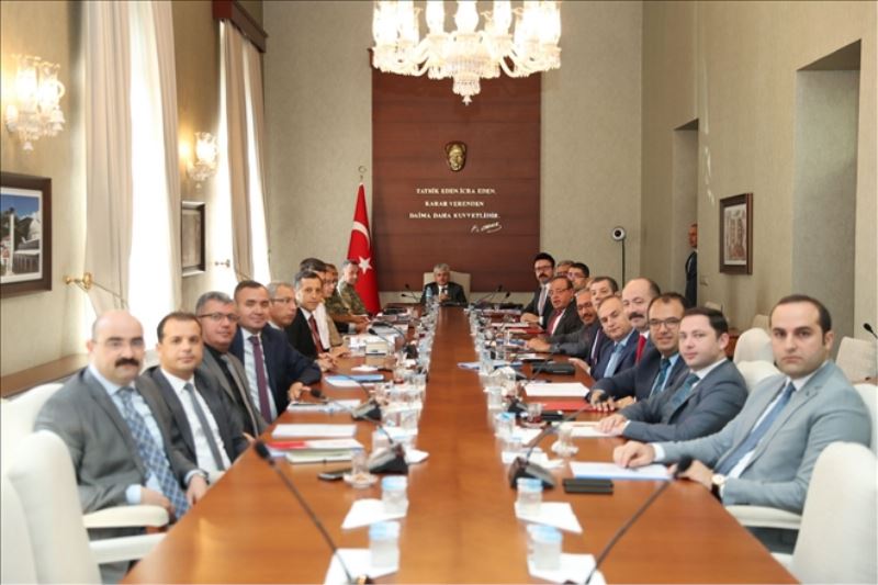 Asayiş toplantısında ´harekat´ da görüşüldü