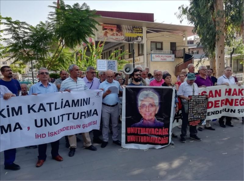 İskenderun İHD:Faillerini gizleyenler, suçun ortağıdır