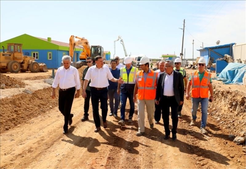 Arıtma tesisinde inceleme