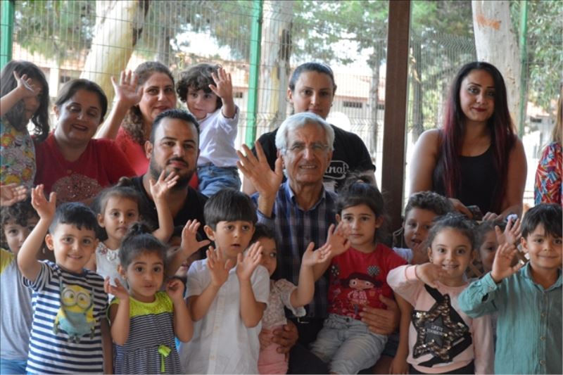 Parkta çocuk etkinliği