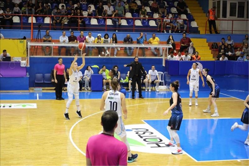 Sahadan 97-58 galip ayrıldı