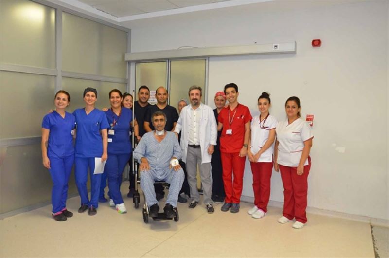 Hayata döndürüldü, taburcu edildi