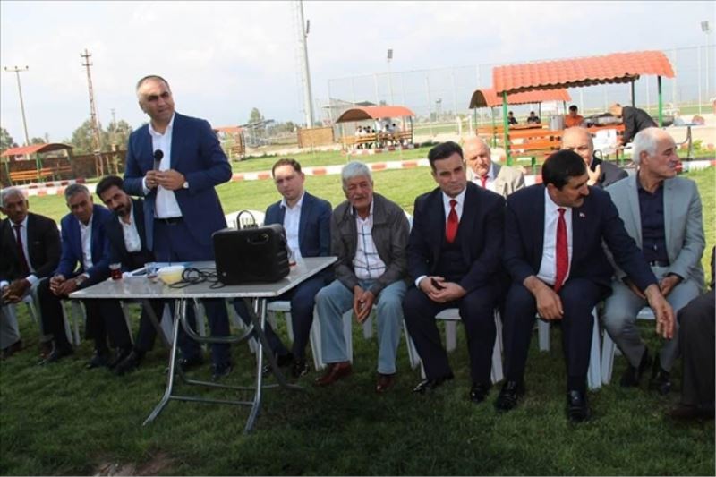 Ovadaki muhtarlarla buluştular