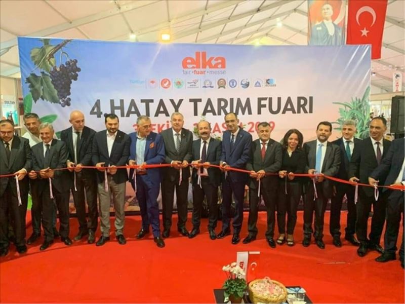 Hatay Tarım Fuarı açıldı