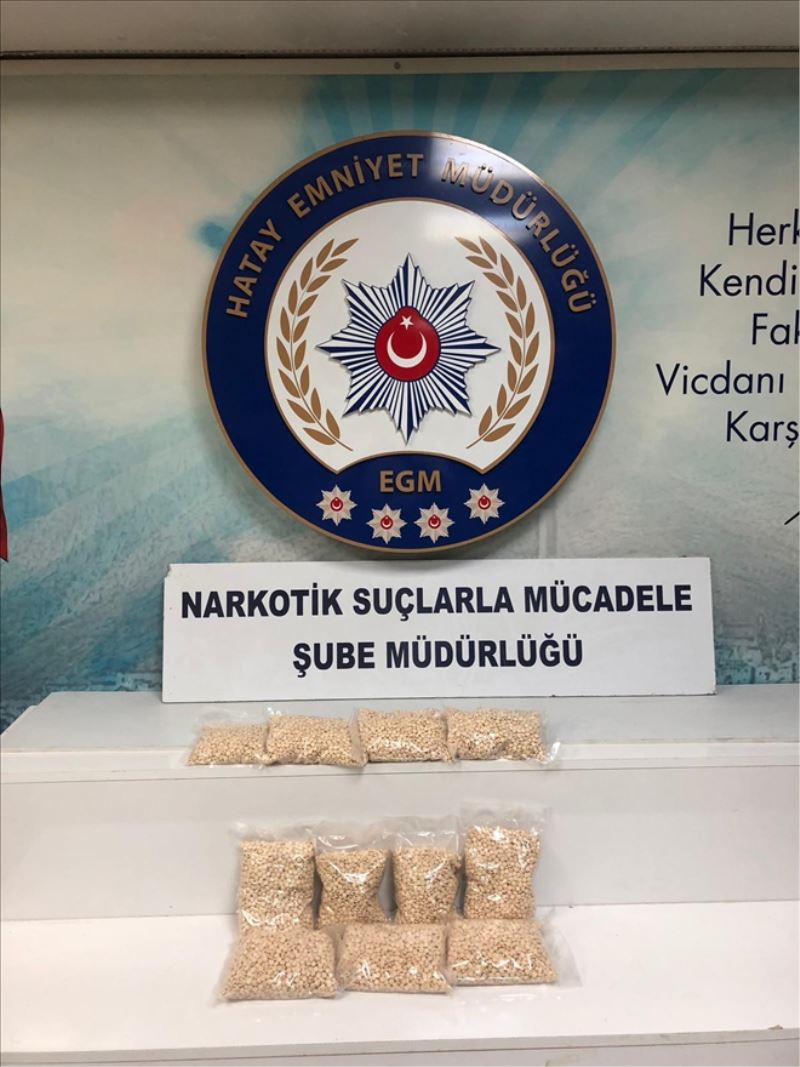 40 bin uyuşturucu hap 