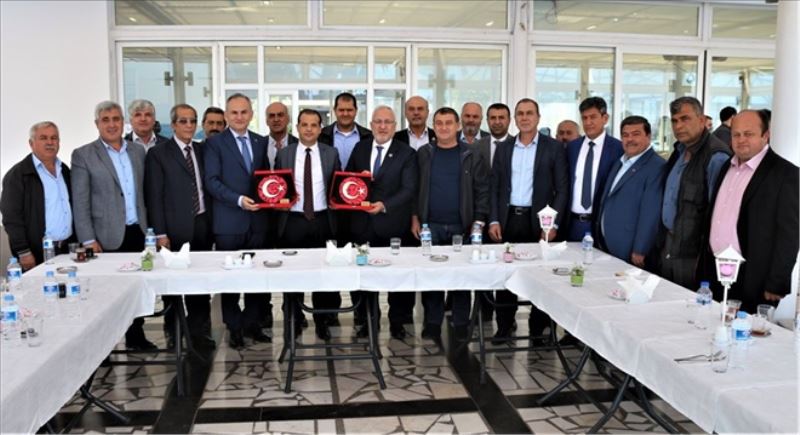 Erzinli muhtarlar İskenderun´da konuk oldu