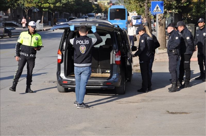 46 noktada uyuşturucu denetimi