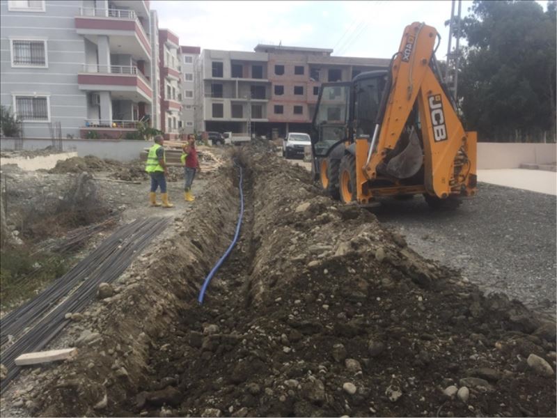Gökmeydan´a yeni içme suyu hattı