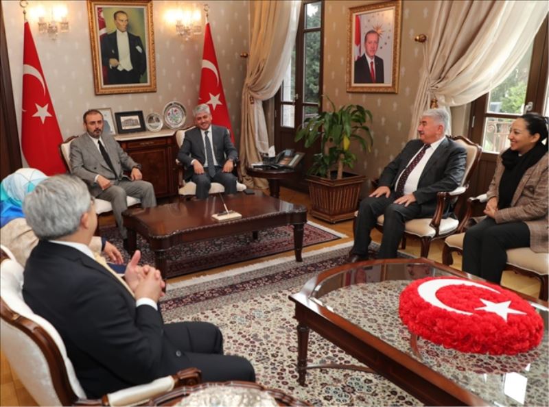 Ünal´dan vali Doğan´a ziyaret
