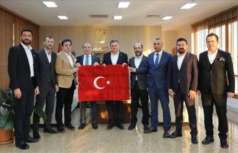 Şehit ve gazi derneklerinin ziyareti
