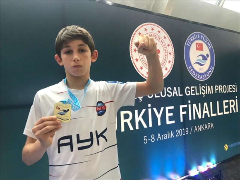 Hataylı Ömer´den altın madalya