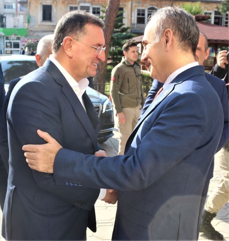Savaş´ın kaymakam ziyareti
