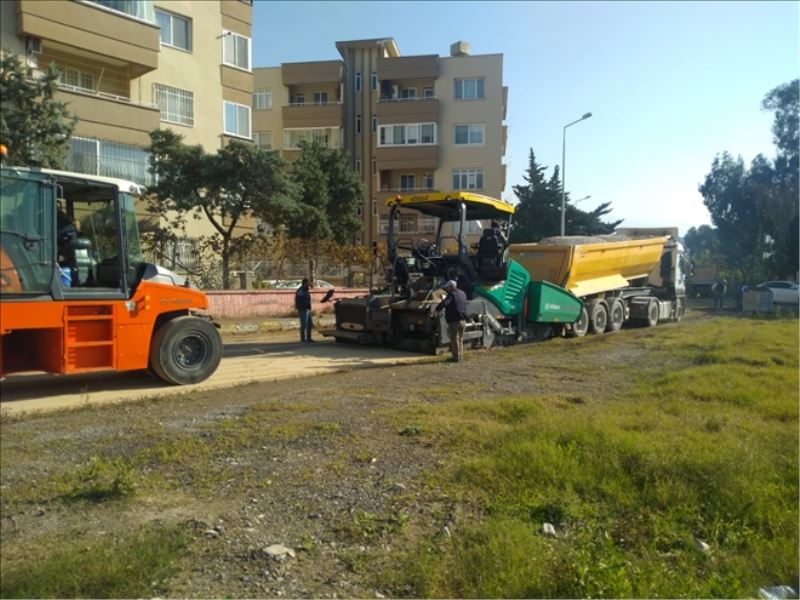 İskenderun´a HBB´den asfalt
