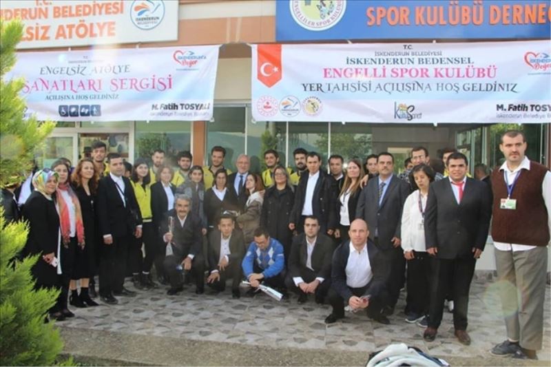 Engelliler kulübüne açılış