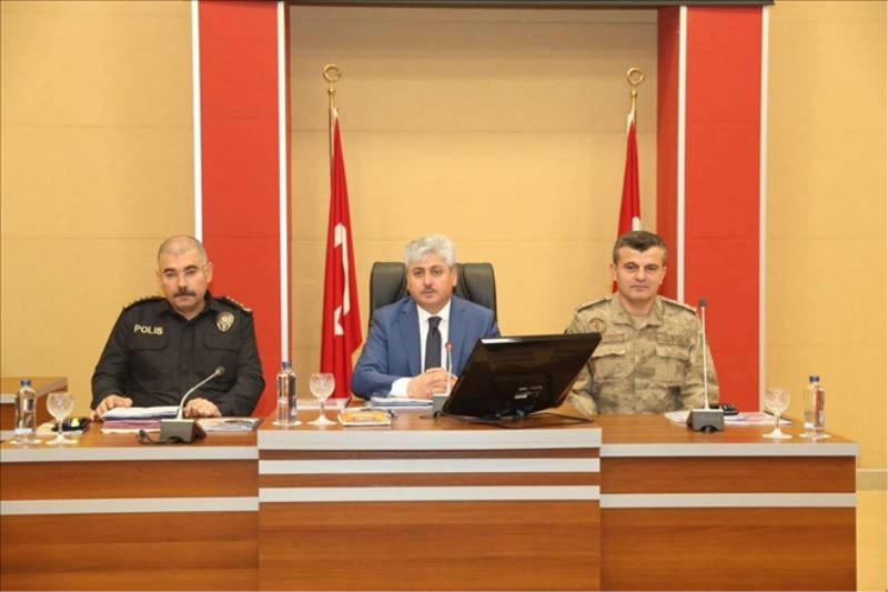 Seçim güvenliğini görüştüler