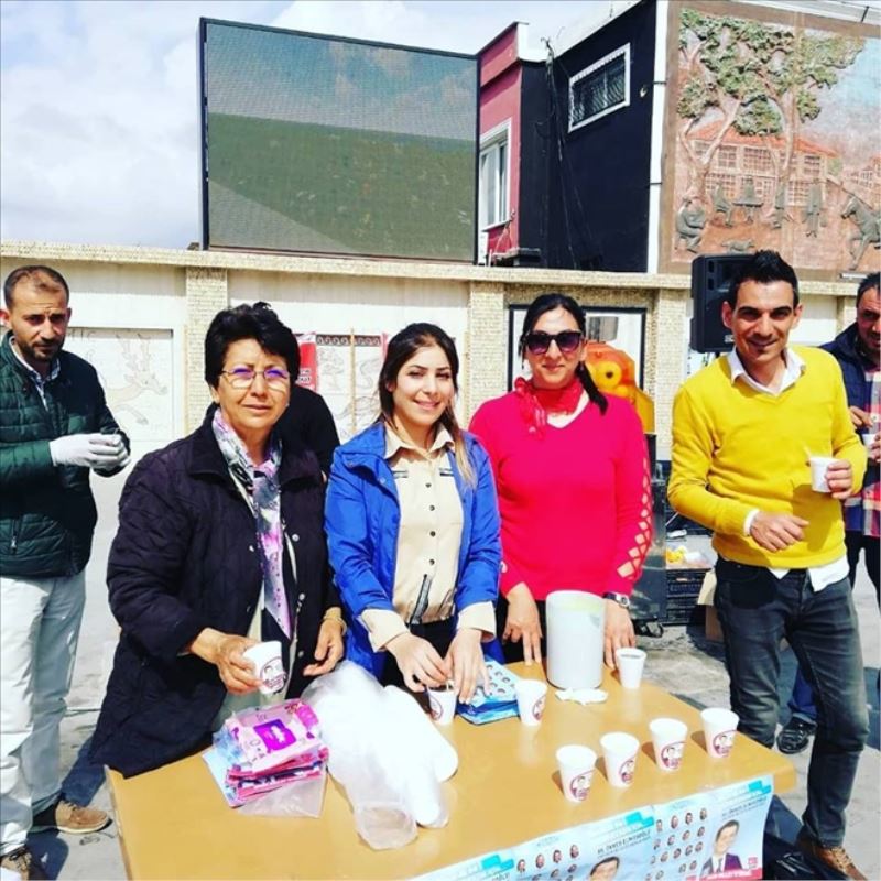 Portakal suyu ikramlı kampanya