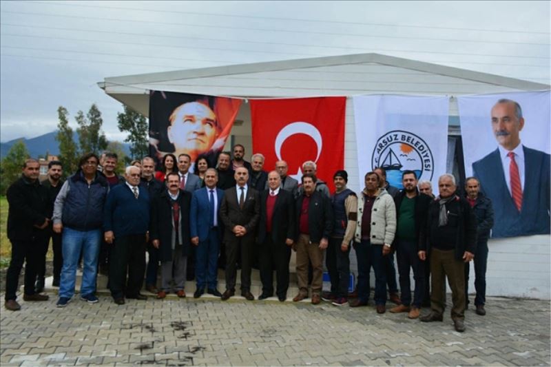 Arsuz´da 2 mahalleye muhtarlık ￼binası