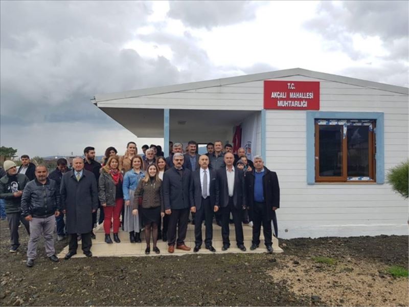 Konacık ve Akçalı´ya muhtarlık binası