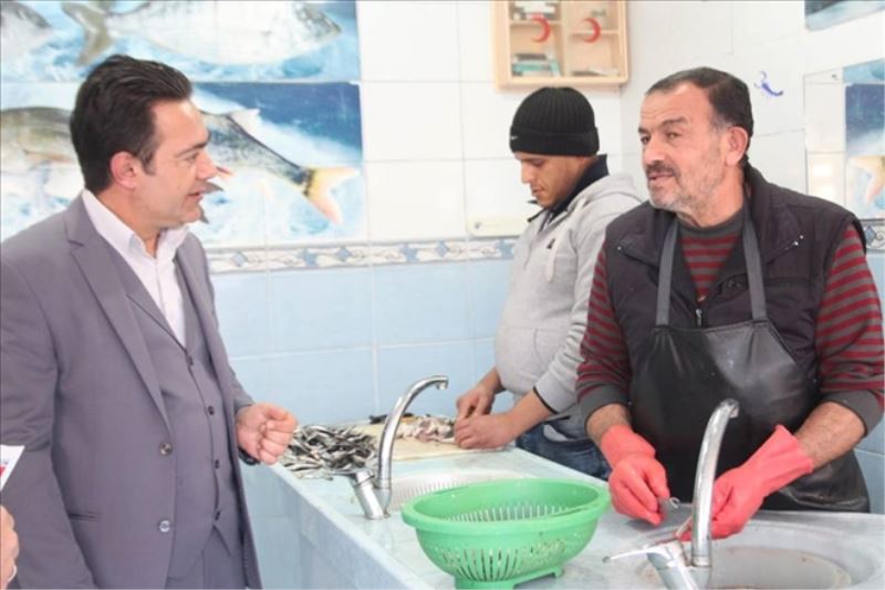 VP adayından pazar çalışması