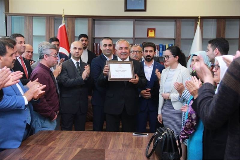 Keskin, görevine başladı